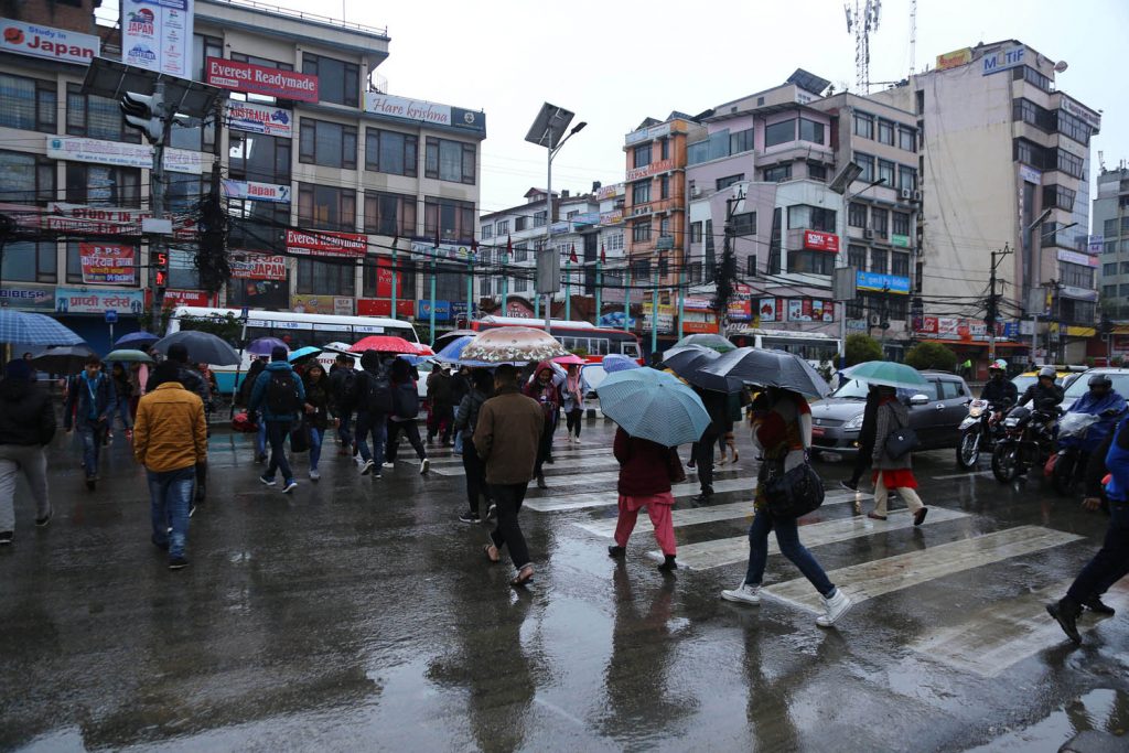 Rainfall In Kathmandu